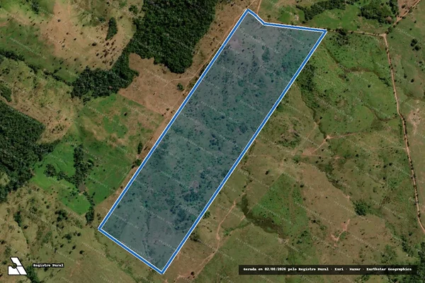 Imagem de satélite de Fazenda Morena ? Lote 30 - Secção "J" - Parcela 1 em Juína - MT