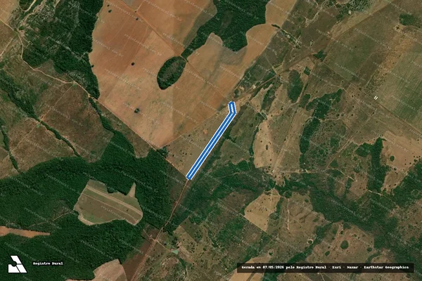 Imagem de satélite de Fazenda São José ? I - Rodovia MT-406 em Rosário Oeste - MT