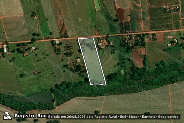 Imagem de satélite de SÍTIO SÃO JOSE - GLEBA_B em Birigui - SP