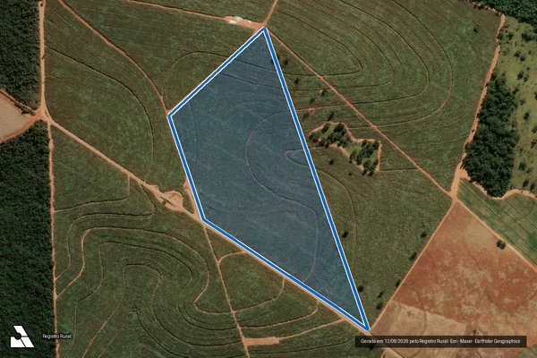 Imagem de satélite de Sítio São Rafael - Parte 1 em Paraguaçu Paulista - SP