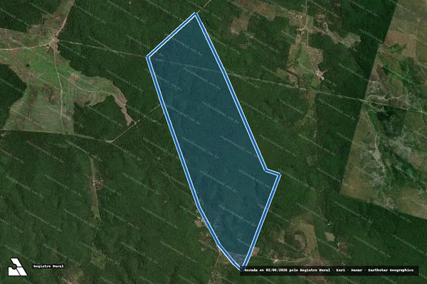 Imagem de satélite de Capinzal, data formigueiro - Parcela 1 em Vargem Grande - MA