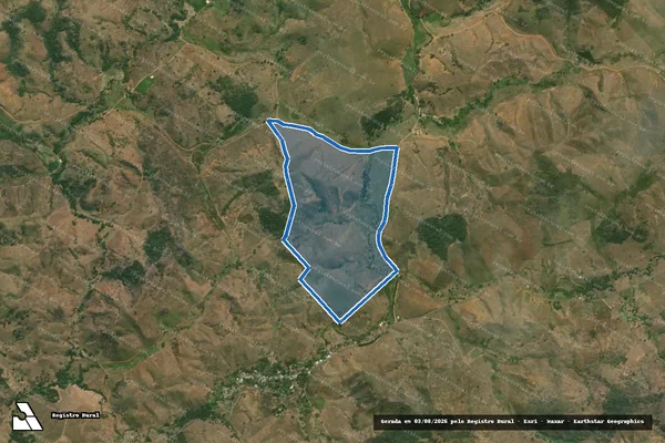 Imagem de satélite de FAZENDA LIMOEIRO - Gleba 03 em Itaperuna - RJ