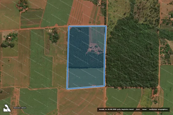 Imagem de satélite de Assentamento Estadual Monte Alegre Gleba 01 PA0014S03Q00L062 - PA0014S03Q00L062 em Motuca - SP
