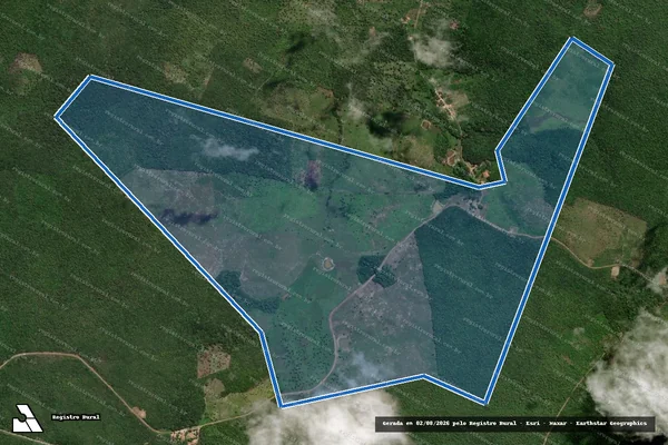 Imagem de satélite de FAZENDA SANTA RITA - Parte 1 em Cantanhede - MA