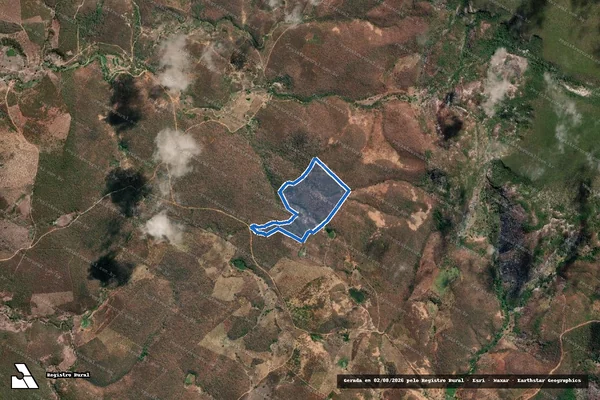 Imagem de satélite de Fazenda São José - Parcela 01B - Parcela 01B1 em Araçuaí - MG