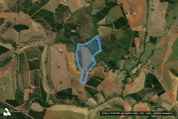 Imagem de satélite de FAZENDA SOBRADINHO - GLEBA A - Gleba A2 em São Roque de Minas - MG