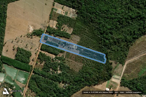 Imagem de satélite de LOTE VALO - Parcela 12 em Sorriso - MT
