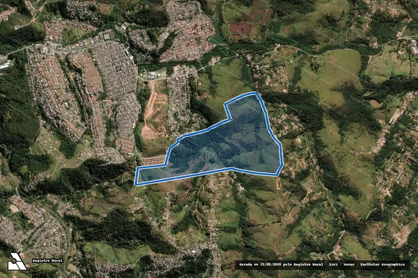 Imagem de satélite de Fazenda Barrocão - Fazenda Barrocão em Campo Limpo Paulista - SP
