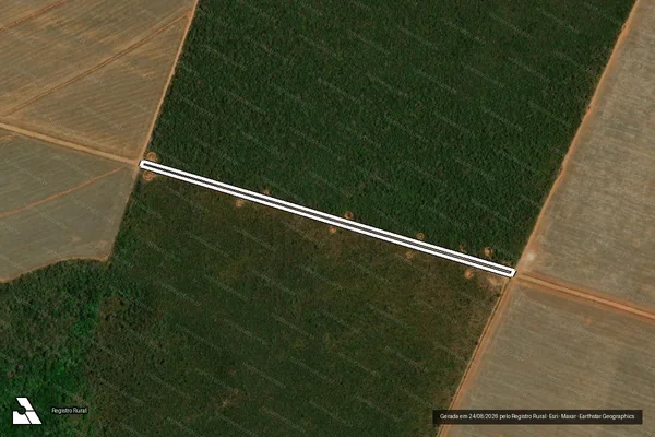 Imagem de satélite de FAZENDA SANTA MARIA - Gleba 04 em Riachinho - MG