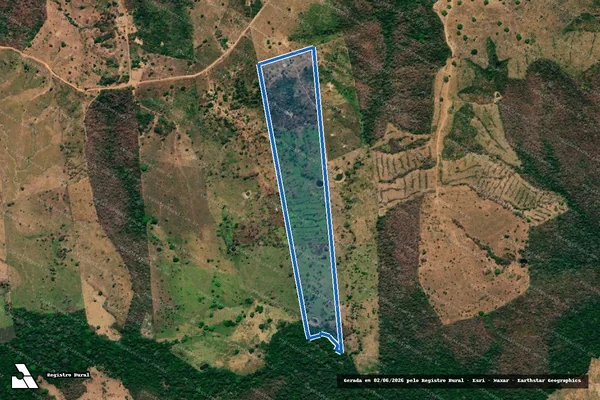 Imagem de satélite de FAZENDA JERUSALÉM - Parcela 1 em Sítio Novo - MA