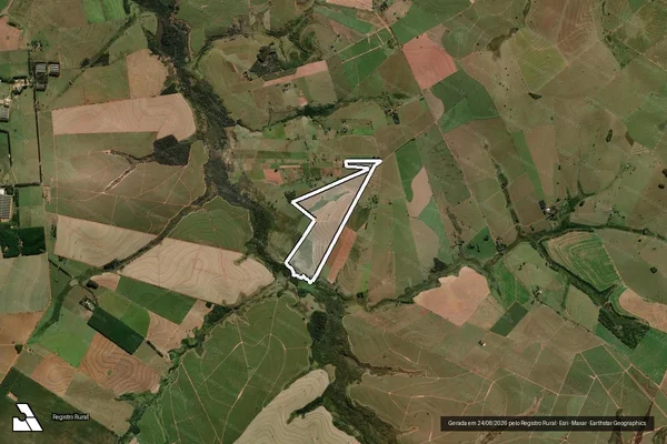 Imagem de satélite de Fazenda Londri - Parcela 1 em Pompéia - SP