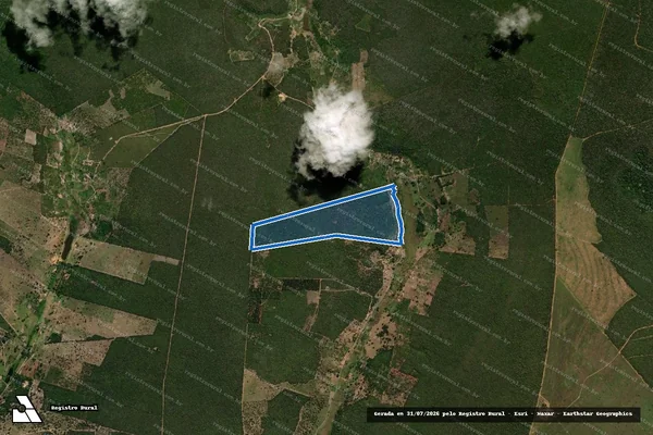 Imagem de satélite de LOTE 82 - PROJETO DE ASSENTAMENTO CRAUNO - Gleba Unica em Jequitinhonha - MG