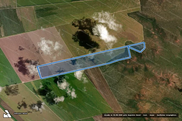 Imagem de satélite de Faz Chapada das Mangabeiras III-Lote 02-Gleba Piauí - Faz Chapada da Mangabeira III-Lote 02-Gleba Piauí em Cristalândia do Piauí - PI