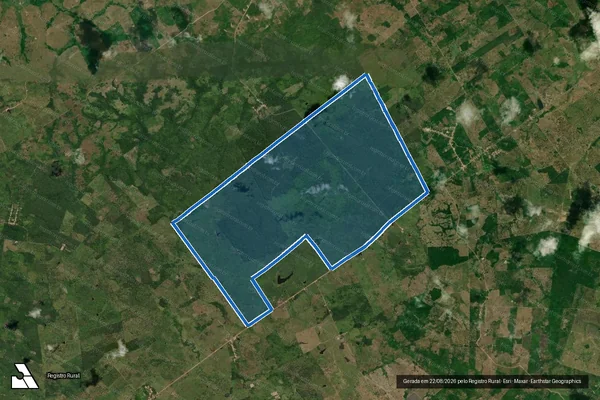 Imagem de satélite de Projeto de Assentamento 03 de Maio - PA QUADRA 4 DE MAIO(COLONE) em Pedro do Rosário - MA