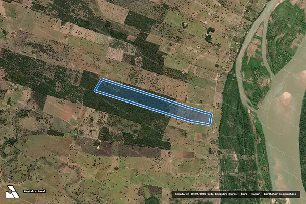 Imagem de satélite de Fazenda Viega - Parcela 1 em Sítio do Mato - BA