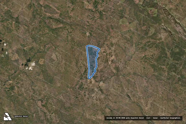 Imagem de satélite de FAZENDA KAGADOS em Paranã - TO