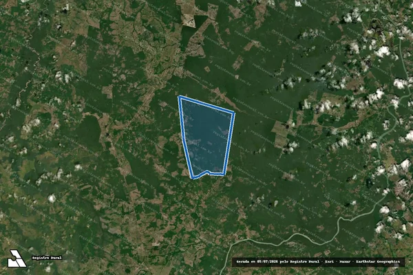 Imagem de satélite de Fazenda São Vicente - Parcela 1 em Viseu - PA