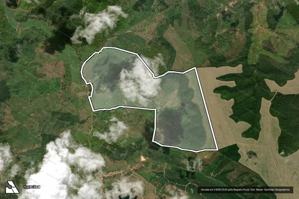 Imagem de satélite de FAZENDA SÃO JOSÉ - Parcela 1 em Esperantinópolis - MA