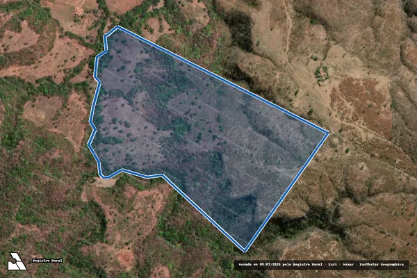 Imagem de satélite de FAZENDA TAPERA - PARTE 03 em São Francisco - MG