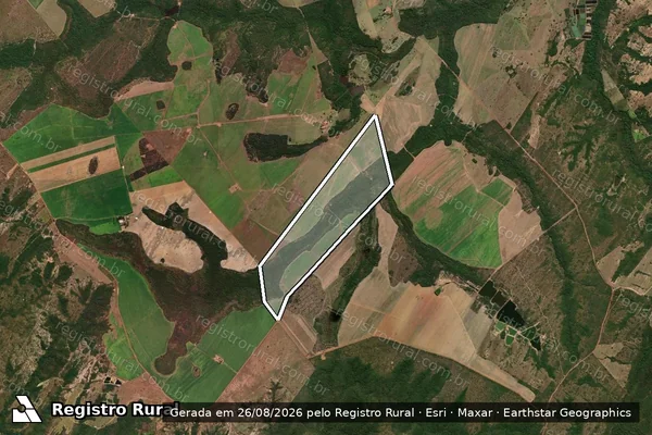 Imagem de satélite de FAENDA ALIMA em Nossa Senhora do Livramento - MT
