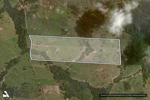 Imagem de satélite de Lote 45, Gleba 03, Setor Prosperidade - Lote 45 (Rem.) em Cacoal - RO
