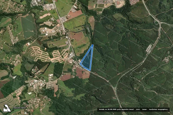 Imagem de satélite de Sítio Santa Inês - PARTE 1 em Votorantim - SP