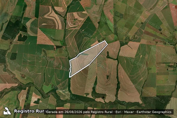 Imagem de satélite de Fazenda Angélica ? Área 01 - Parte 1 em Angélica - MS