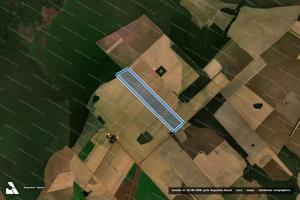 Imagem de satélite de FAZENDA DONA ZOLA I - Parte 1 em Diamantino - MT