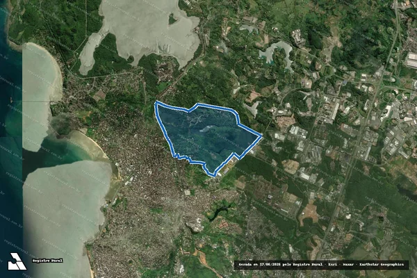 Imagem de satélite de FAZENDA MACACOS – ARATU/MEIRELLES em Salvador - BA