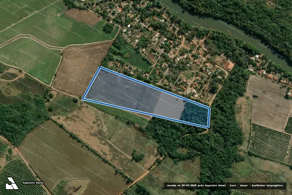 Imagem de satélite de Sitio Vargem Bonita - Sitio Vargem Bonita Gleba A em Conchal - SP