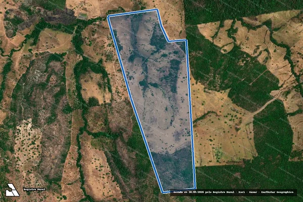 Imagem de satélite de Partes do Lote n° 64, da 19ª Etapa do Loteamento Araguacema - 001 em Dois Irmãos do Tocantins - TO