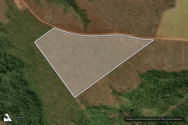 Imagem de satélite de LOTE 08 - PROJETO DE ASSENTAMENTO MARTINS - Parte 02 em Água Boa - MT