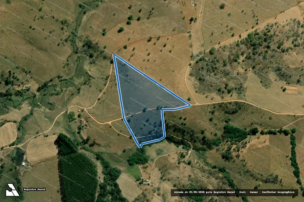 Imagem de satélite de Fazenda dos Corguinhos - Parcela 1 em Santo Antônio do Monte - MG