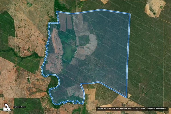 Imagem de satélite de FAZENDA LAGOA GRANDE em Tucano - BA