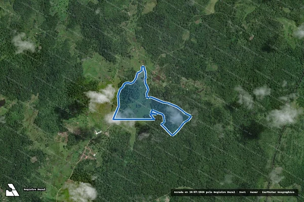 Imagem de satélite de FAZENDA SÃO JOSÉ - FAZENDA SÃO JOSÉ ? PARTE 2 em Maraú - BA