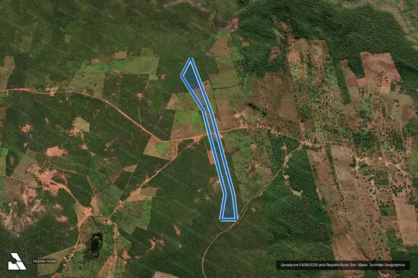 Imagem de satélite de LAGOA GRANDE - Gleba 02 em Lagoa do Mato - MA