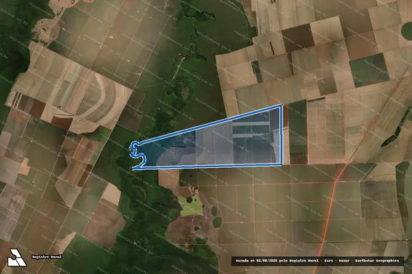 Imagem de satélite de Fazenda  Franciosi  - PARTE-01 em Sapezal - MT