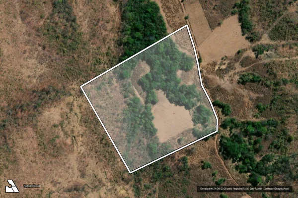 Imagem de satélite de LOTE 45A -  PA FLORESTA - Parte 1 em João Pinheiro - MG