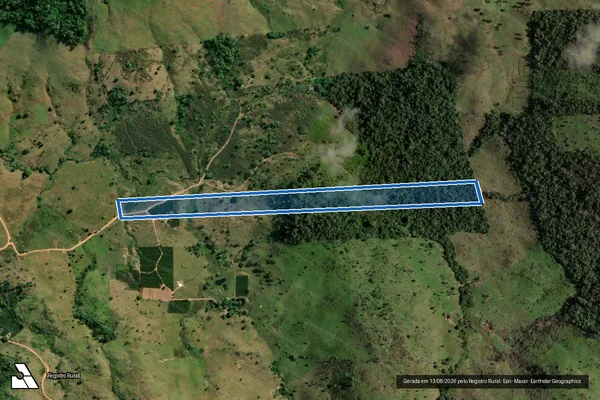Imagem de satélite de LOTE 81 GLEBA 03 SETOR IPOCYSSARA - LOTE 81-F em Ministro Andreazza - RO