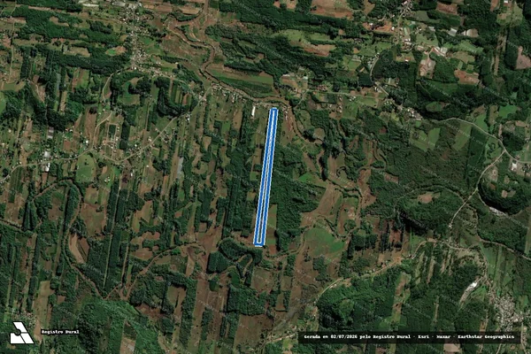 Imagem de satélite de MAT 7171 -SAO JOSE DO HORTENCIO/RS - ÁREA B em São José do Hortêncio - RS
