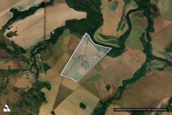 Imagem de satélite de FAZENDA MONTE ALEGRE - Parte 2 em Rio Verde - GO