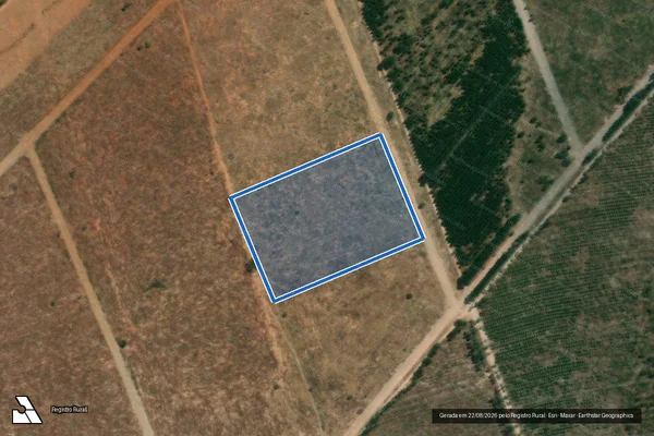 Imagem de satélite de Gleba-04 Fazenda São Francisco -  Gleba 04 Fazenda São Francisco-G27 em São João da Lagoa - MG