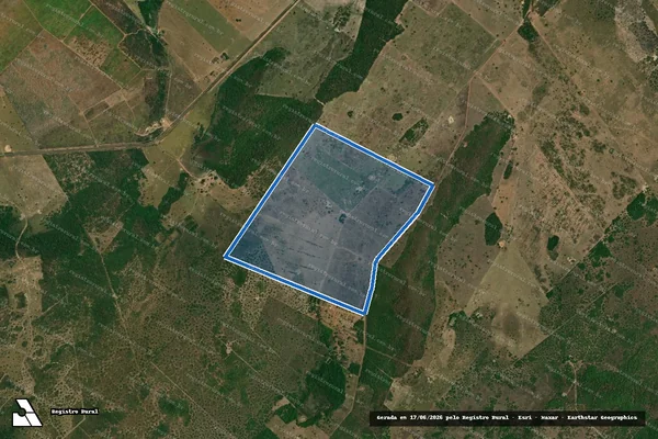 Imagem de satélite de Estancia Retiro Novo  - Parcela 1 em Santo Antônio de Leverger - MT