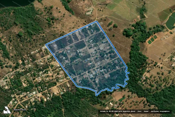 Imagem de satélite de FAZENDA LAGOINHA - 04 em Santo Antônio do Descoberto - GO