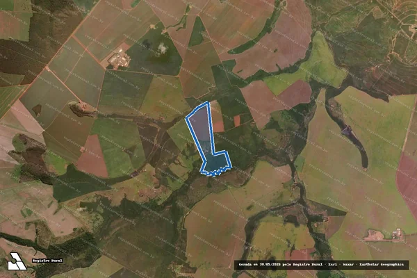 Imagem de satélite de Fazenda Pequi do Araguaia - Parte 1 em Torixoréu - MT