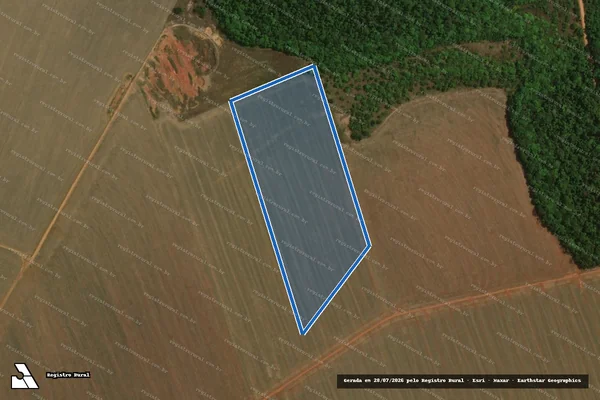 Imagem de satélite de Lote Massapé - Gleba A - VI em Primavera do Leste - MT