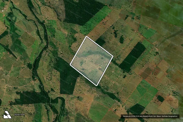 Imagem de satélite de FAZENDA TULIPA NEGRA - Parte 1 em Pontes e Lacerda - MT