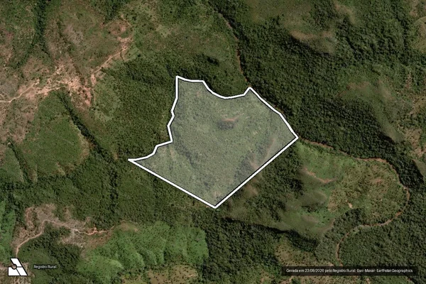 Imagem de satélite de FAZENDA SUCUPIRA - Parte 1 em Recursolândia - TO