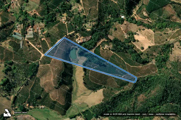 Imagem de satélite de Sitio Nossa Senhora do Rosario - Sitio Nossa Senhora do Rosario ? gleba B em Serra Negra - SP