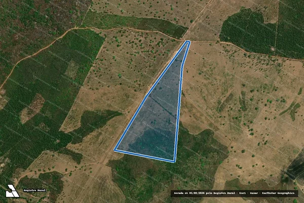 Imagem de satélite de FAZENDA SACO - PARTE 3 - Parcela 1 em Parnarama - MA